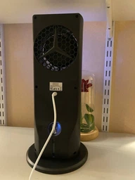 Вентилятор настільний портативний із зволожувачем повітря USB безлопатевий охолоджувач персональний міні кондиціонер LED підсвітка для дому офісу спальні робочого столу фото від покупців 7