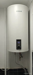 Бойлер Swan SRB-30w1 круглый slim 30л с сухим ТЭНом 2кВт