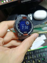 Смарт-годинник Garmin Instinct 3 50mm Solar Black Bezel with Charcoal Band (010-02935-00)
