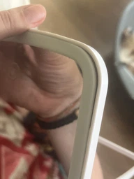 Дзеркало для макіяжу з лед підсвіткою LED у ванну кімнату настільне косметичне сенсорне на USB фото від покупців 18