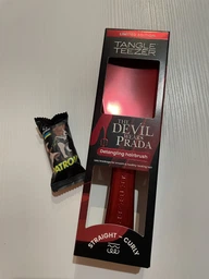 Щітка для волосся Tangle Teezer The Ultimate Detangler Chrome The Devil Wears Prada фото от покупателей 3