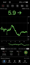 Сенсор Sibionics CGM — система непрерывного мониторинга уровня глюкозы 24/7. фото от покупателей 1