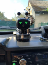 Ароматизатор воздуха в машину Robot in Love Black