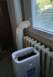 Портативний кондиціонер Olimpia Splendid DOLCECLIMA AIR PRO 14 HP NW, 60 м, 12 000 BTU, 4 режими роботи, ECO-режим, датчик температури, таймер, білий
