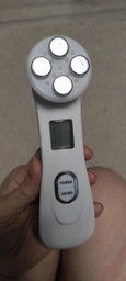 Мікрострумовий масажер для обличчя та шиї RF & EMS Beaty Instrument з мікротоками 9 режимів ліфтинг LPG та тонус шкіри для омолодження з мікрострумами електричний акумуляторний фото от покупателей 1