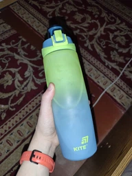 Пляшечка для води Kite K24-1200-3, 760 мл, синьо-салатова