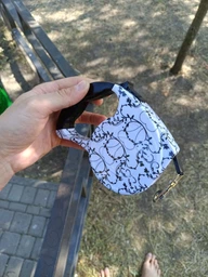 Автоматичний висувний повідець рулетка для собак 3 м Зелений