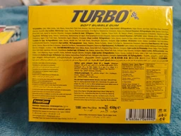 Жувальна гумка з вкладишем Turbo Xtreme 100 шт