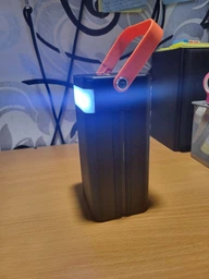 Повербанк 100000 mah 20W Super Fast Charge 10269 с LED дисплеем и быстрой зарядкой PD/QC 3 порта powerbank павербанк для телефона apple айфона iphone самсунг samsung роутера планшета универсальный с фонариком чорний