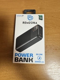 Повербанк 50000 mAh 22.5W Remzona Extrinity 50X зі швидкою зарядкою PD Quick Charge 3.0 Fast Charge потужний великий УМБ для телефона айфона роутера 9в 12v планшета хороший LED дисплей портативний ліхтарик + кабель USB-A USB-C фото від покупців 4