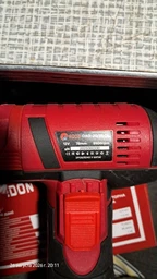 Мощная аккумуляторная угловая мини болгарка Edon OAG-20/76 OL: с АКБ 12 V, 2шт-2.0Ah, диск 76 мм