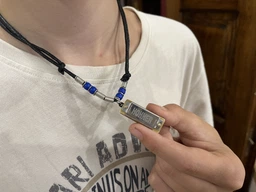 Губна гармошка Hohner Miniature Mini Harmonica Necklace M38N-PU C-major Purple (1 шт.) (R128579)