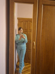 Жіночий спортивний костюм (светр + штани) Uaclothes 58/60 Оливковий (like34106-145131373)