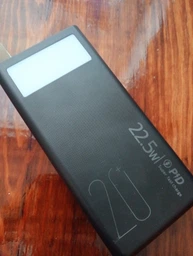 Повербанк 20000 mah 22.5W Super Fast Charge 10192 з LED дисплеєм і швидкою зарядкою PD/QC 3 порта powerbank павербанк для телефона apple айфона iphone самсунг samsung роутера планшета універсальний з ліхтариком фото від покупців 15