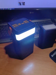 Повербанк 100000 mah 20W Super Fast Charge 10269 з LED дисплеєм і швидкою зарядкою PD/QC 3 порта powerbank павербанк для телефона apple айфона iphone самсунг samsung роутера планшета універсальний з ліхтариком чорний фото від покупців 11