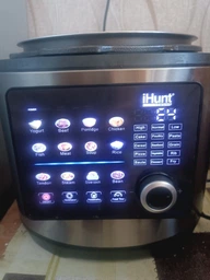 Мультиварка скороварка iHunt Bro 8L Ultra, 1300 Вт, 3-в-1, цифровое управление, антипригарная чаша, нержавеющая сталь