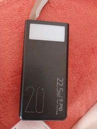Повербанк 20000 mah 22.5W Super Fast Charge 10192 з LED дисплеєм і швидкою зарядкою PD/QC 3 порта powerbank павербанк для телефона apple айфона iphone самсунг samsung роутера планшета універсальний з ліхтариком фото від покупців 8