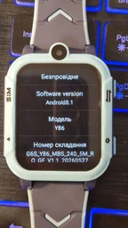 Умные детские часы Lemfo KT41 с GPS трекером и 4G SIM-картой Смарт-часы для ребенка камерой, прослушкой, 16 Гю памятью и YouTube, TikTok и Viber До 5 дней работы Синий фото от покупателей 1