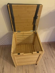 Корзина-пуф для белья 5five Simply Smart бамбуковый 35 л (3560231641221)