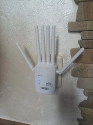 Wi-Fi ретранслятор усилитель до 300м² для роутера 300Мб/с, двухдиапазонный 2.4G + 4G вай фай ретранслятор усилитель сигнала - WIFI повторитель с LAN портом - расширитель покрытия сети фото от покупателей 5