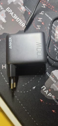 Мережевий зарядний пристрій Anker GaN Charger 100 Вт 2xUSB-C PD 1xUSB-A + кабель Type-C Dark Grey (B121BGZ1) фото від покупців 4