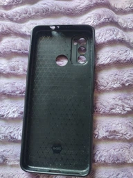 Ударопрочный чехол CamShield Ring для Motorola G60 противоударный бампер черный фото от покупателей 1