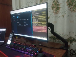 Настільне кріплення для монітора стійка тримач кронштейн 17"-32" VESA 75x75 100x100 Vothoon (CH-041)