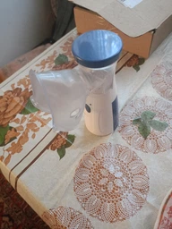 Портативный ультразвуковой ингалятор небулайзер Mesh Nebulizer для детей и взрослых, ручной для дыхательной терапии фото от покупателей 5