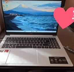 Ноутбук ACER 15.6" Aspire Lite AL15-46P (FHD IPS) /Ryzen R3-5400U /8GB /F512GB /AMD Graphics /Lin /сріблястий фото від покупців 1