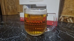 Подарунковий набір пива Budweiser Budvar Original Czech Lager 5% 0.5 л x 5 шт + келих 0.3 л (8594403706376)