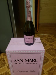 Вино ігристе San Mare Lambrusco dell'Emilia Rosso червоне напівсолодке 0.75 л 8% х 6 шт. (8008820160708)