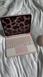 Чехол с клавиатурой и мышкой FegishCase iPad 11 (A16) 2025 Pink фото от покупателей 2