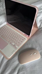 Чехол с клавиатурой и мышкой FegishCase iPad 11 (A16) 2025 Pink фото от покупателей 1