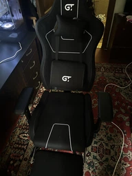Геймерское кресло GT Racer X-2305 Fabric Gray/Black [122599] фото от покупателей 1