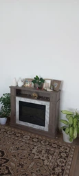 Каминокомплект ArtiFlame For Living с эффектом пламени, обогревом и звуком горения огня Дуб серый