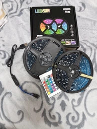 Умная светодиодная многоцветная led RGB лента для фоновой подсветки телевизора bluetooth с пультом TV Strip SMD 5050 ргб лед диодная подсветка тв 5 вольт от USB блютуз 5 метов фото от покупателей 9