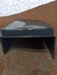 Комод R-plastic пластиковий R-Plastic "Матовий фасад" на 4 шухляди чорно-сірий