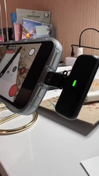 Беспроводной Микрофон Петличный (2 шт) SX6 с Зарядным Кейсом USB Type C и Шумоподавлением для Телефона iOS и Andoid на одежду для записи видео фото от покупателей 1