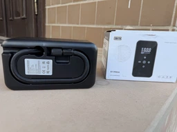 Авто компресор бездротовий портативний 5в1 з функцією Powerbank 6000 mAh 10.3 Bar автомобільний насос для коліс машини шин фото від покупців 17