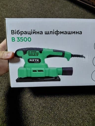 Вібраційна шліфмашина RZTK B 3500 фото від покупців 1