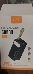 Повербанк 40000 mah 22.5W Qinetiq RQ-40 з LED дисплеєм і швидкою зарядкою PD/QC кабель Type-C в комплекте powerbank 40 000 павербанк для телефона apple айфона iphone самсунг samsung роутера планшета універсальний павербанк з ліхтариком Space black