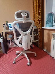 Крісло офісне Officepro Atlas OC630-W-LG-LG фото от покупателей 1