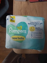 Дитячі вологі серветки Pampers Harmonie New Baby 4 х 46 шт