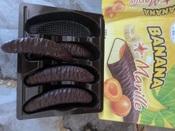 Суфле в шоколаде Hauswirth Banane Plus Brambeere, банан-ежевика 150г