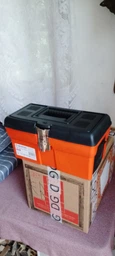 Ящик для инструментов с металлическими замками 13", 330*180*165 мм INTERTOOL BX-1113