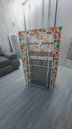 Стеллаж для хранения обуви Shoe Cabinet 160X60Х30 Полка для обуви Тканный стеллаж для обуви MAS