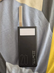 Повербанк 20000 mah 22.5W Super Fast Charge 10192 з LED дисплеєм і швидкою зарядкою PD/QC 3 порта powerbank павербанк для телефона apple айфона iphone самсунг samsung роутера планшета універсальний з ліхтариком фото от покупателей 2