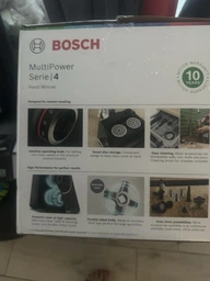 Мясорубка Bosch MultiPower Серия 4 MFWS435B с насадкой соковыжималкой фото от покупателей 1