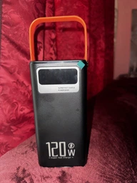 Повербанк 50000 mah 20W Super Fast Charge с LED дисплеем и быстрой зарядкой PD/QC 3 порта powerbank павербанк для телефона apple айфона iphone самсунг samsung роутера планшета универсальный с фонариком чорний фото от покупателей 11