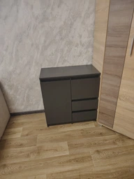 Комод з 2 дверцятами та 2 висувними шухлядами KOMTO PIKO 2 Білий (p-186-1708)